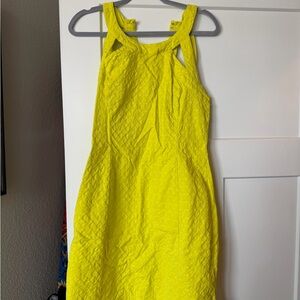 Crown & Ivy Vibrant Yellow Mini Dress from Belk